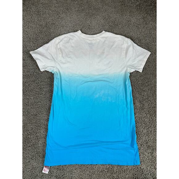 Disney Dress Womens Extra Small Blue White Ombre Mickey Mouse Shirt Ladies - Picture 5 of 10